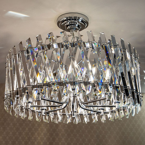 Люстра подвесная CL334281 хром Ингвар Citilux