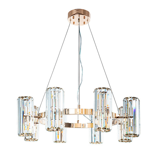 Подвесная люстра 10*G9 A1053SP-10PB медь Alya Arte Lamp