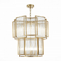 Люстра подвесная 8*E14 SL1234.203.08 шампань/прозрачный Cosenza ST-Luce