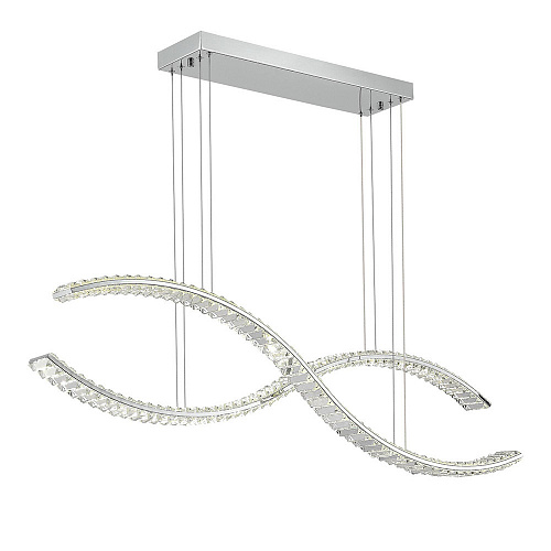 Светильник подвесной LED 50W 3000K SL6206.103.50 хром Aceno ST-Luce