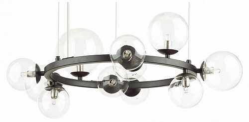 Подвесная люстра Odeon Light Tovi 4818/11, диаметр 64 см, черный