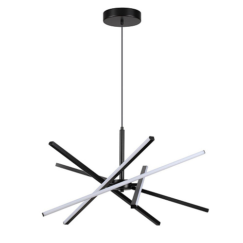 Подвесной светильник LED 60W 4000К 6563/60L чёрный Parker Lumion