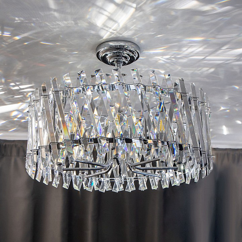 Люстра подвесная CL334281 хром Ингвар Citilux