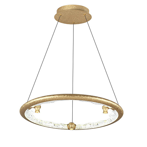 Подвесной светильник 44W 3000K-5700K 7002/44L золотой Hightech Cayon Odeon Light