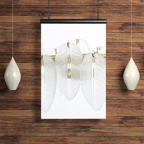 Люстра 80 см Arte Lamp EVIE A4052SP-12SG золото