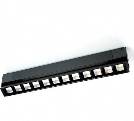 Светодиодный трековый однофазный светильник FERON AL131 на шинопровод 30W 4000K 60 градусов черный 48378
