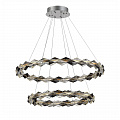Люстра подвесная LED 45W 3000K SL6009.103.02 хром/прозрачно-дымчатый Diamanta ST-Luce