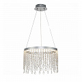Люстра подвесная LED 24W 3000K/4000K/6000K SL6201.103.24 серебро Vega ST-Luce