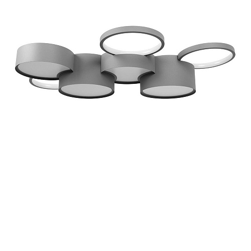 Потолочный светильник LED 49W 4000K 10317/7 Grey серый Pin LOFT IT