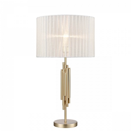 Vele Luce Clarinetto Лампа настольная Crystal D380*H700 золото | gold металл | metal