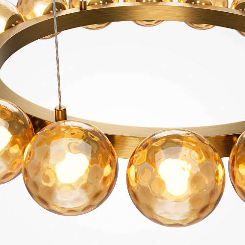 Подвесной светильник 32W 3000K MOD331PL-L32BS3K латунь Ambre Modern Maytoni