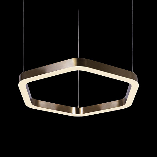 Подвесной светильник LED 38W 3000К 10243S Gold золото Titanium LOFT IT