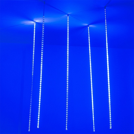 Arlight Светодиодная гирлянда ARD-ICEFALL-CLASSIC-D12-1000-5PCS-CLEAR-120LED-LIVE BLUE (230V, 11W) (Ardecoled, IP65)