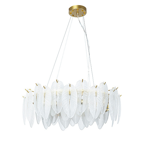Люстра подвесная 60 см Arte lamp Evie Матовое золото A4052SP-8SG