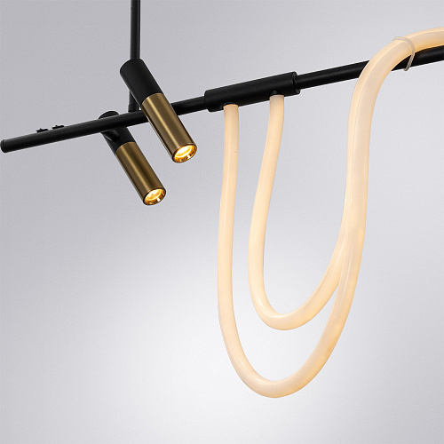 Люстра 150 см, 1*LED 47W 4000K черный Arte Lamp Klimt A2850SP-45BK