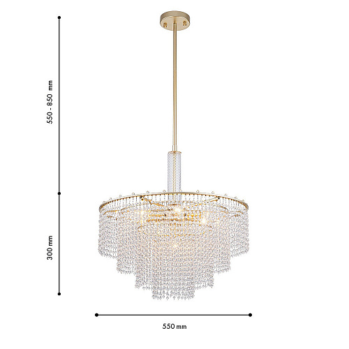Люстра Favourite Fringe 4762-7P