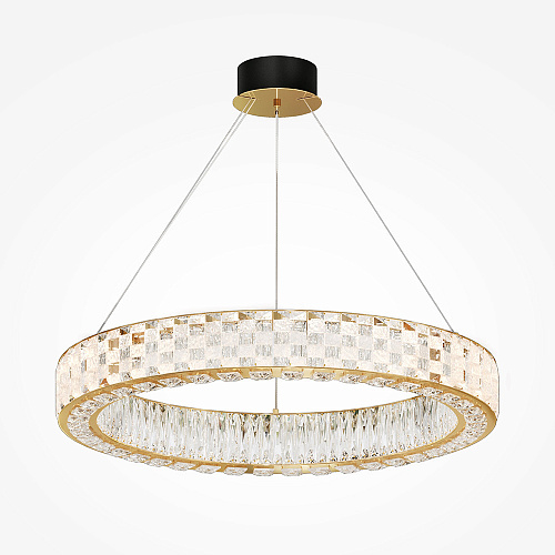 Подвесной светодиодный светильник 64W 3000K MOD336PL-L170G3K золото Castello Modern Maytoni