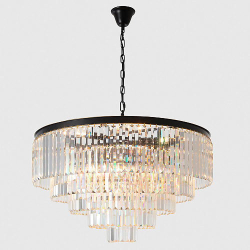 Люстра 13*Е14 MAXIME SP13 BLACK чёрный Crystal Lux