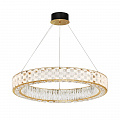Подвесной светодиодный светильник 64W 3000K MOD336PL-L170G3K золото Castello Modern Maytoni