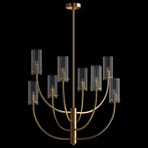 Люстра на штанге 73см Maytoni Arco MOD223PL-08BS