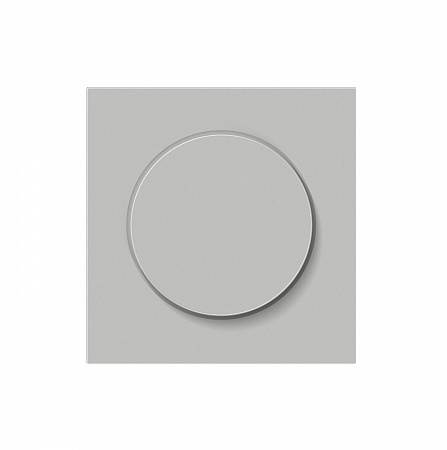 Накладка для светорегулятора поворотного, матовый серый, DA65040