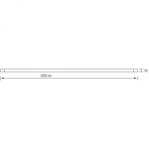 Трековый светодиодный светильник Donolux Round Line Tuba 70W 4000K DL20356NW70B