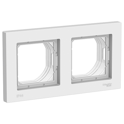  Рамка 2-ая Белый Aqua IP44 AtlasDesign ATN440102