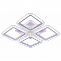 Люстра потолочная светодиодная с пультом 65W 3000-5500K RGB CL232A140E белый Марсель Смарт Citilux