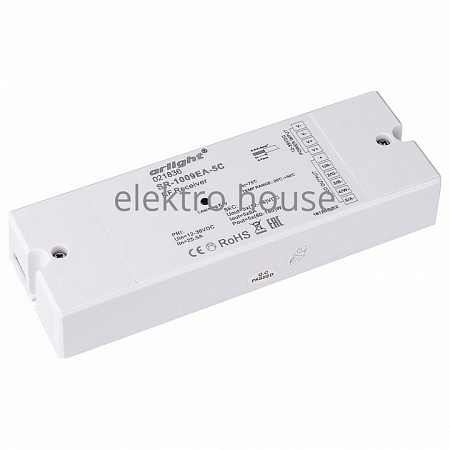Контроллер-регулятор цвета RGBW Arlight SR-1009 SR-1009EA-5CH (12-36V, 300-900W) 021836
