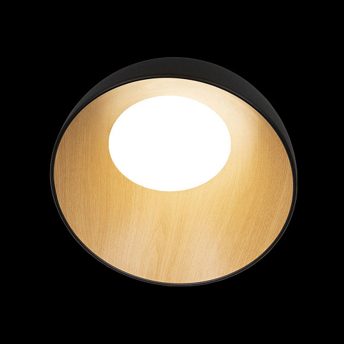 Потолочный светильник LED 24W 4000К 10197/350 Black чёрный Egg LOFT IT