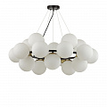 Подвесной светильник 20*Е14 6508/20 Moderni LN23 121 чёрный/белый/бронза Melona Lumion