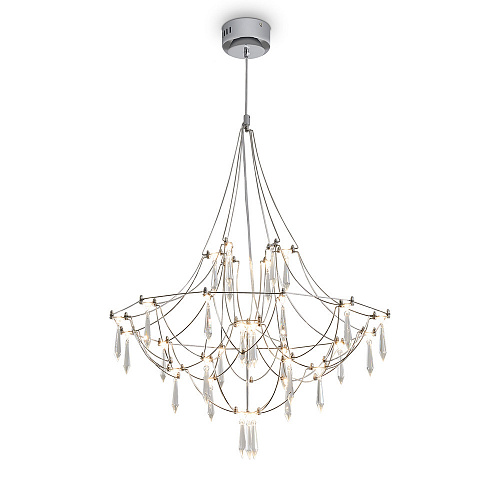 Подвесная светодиодная люстра 13.7W 3000K FR6138PL-L21CH хром Amela Freya