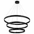 Люстра подвесная с пультом ДУ 132W 3000-6000K 748227 черный Saturno Lightstar
