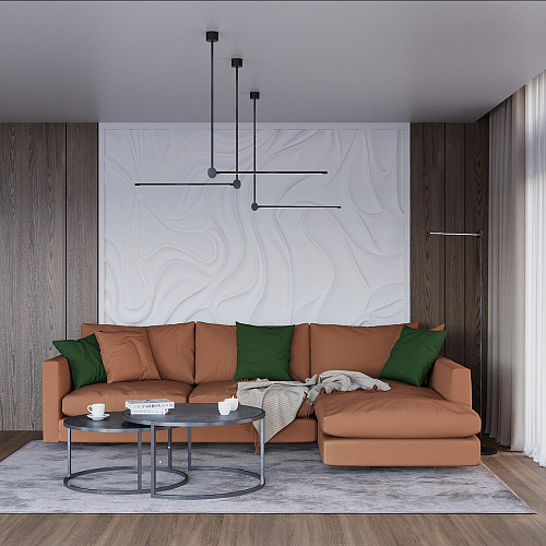 Торшер 15W 3000K 7101/15FL черный Foden Odeon Light