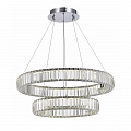 Хрустальная светодиодная люстра 70W 4000K SL1622.103.02 хром/прозрачный Tivoli ST Luce