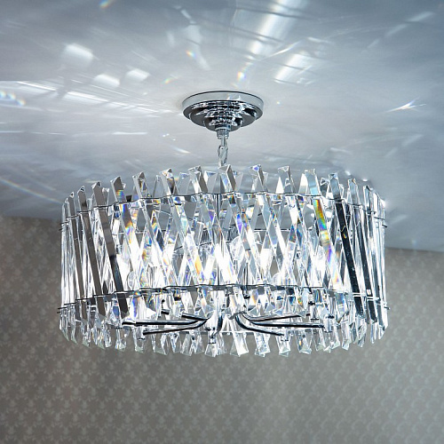 Люстра подвесная CL334281 хром Ингвар Citilux