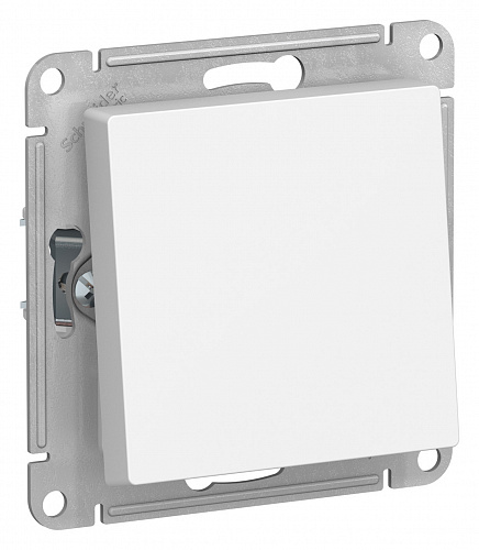 Переключатель 1-клавишный белый Aqua IP44 AtlasDesign ATN440161