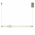 Подвесной светодиодный светильник 28W 4000K 5008/28L золото Crystal Odeon Light