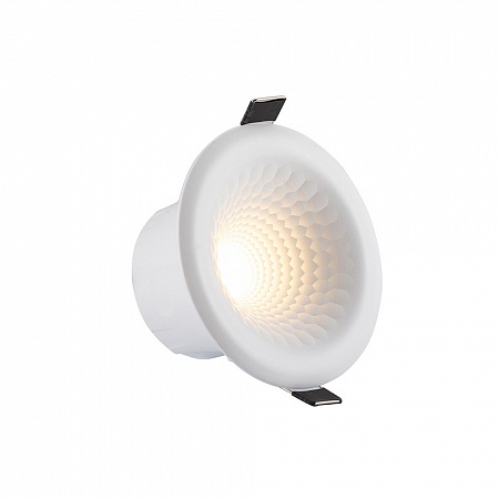 Denkirs DK3500-WH Встраиваемый светильник,IP 20, 6Вт, LED, белый, пластик