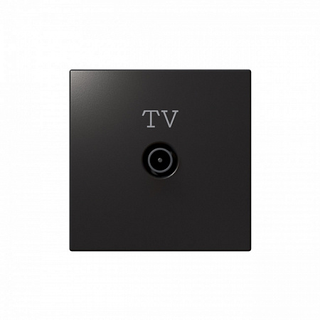 Розетка TV оконечная Jasmart FD, никель FD6001NI