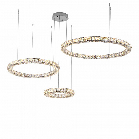Люстра подвесная LED 150W 3000К-6000К 4052/09/03PL хром UltraTon Stilfort