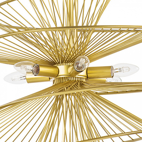 Люстра на штанге Light Star Zeta 728163, золото