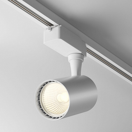 Трековый светильник Vuoro Unity 3000K 10Вт 60° LED (однофазный) Maytoni Technical TR003-1-10W3K-W-W