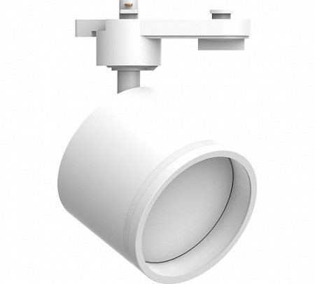 Трековый однофазный светильник FERON AL163 на шинопровод под лампу GX53, белый 41921