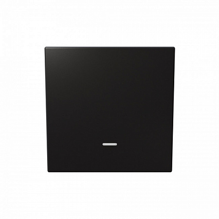 Выключатель одноклавишный проходной с LED подсветкой Jasmart FD 10А/250В, никель FD3012NNI