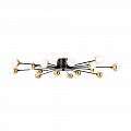 Светильник 84 см, Freya Celebrity FR5242CL-16B, черный-золото