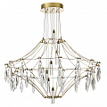 Подвесная люстра 51W 4000K 7000/51CL золото Flamenco Odeon Light Exclusive