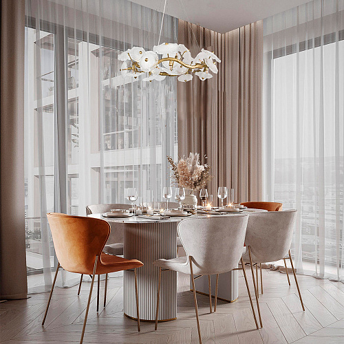 Подвесной светильник 12*G9 10352/850 AB античная бронза Bloom LOFT IT