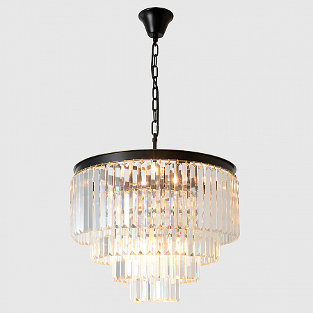 Люстра 6*Е14 MAXIME SP6 BLACK чёрный Crystal Lux