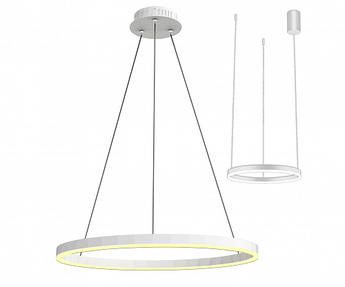Светильник 40 см, 23W, 4000K Kink Light Тор 08212,01A (4000K), белый